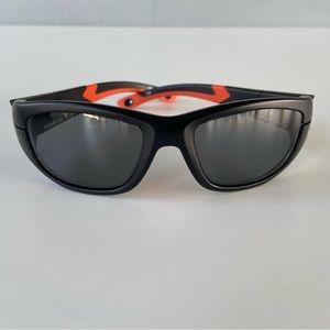 Youth Kids Prescription Orange and Black Sunglass Frames
